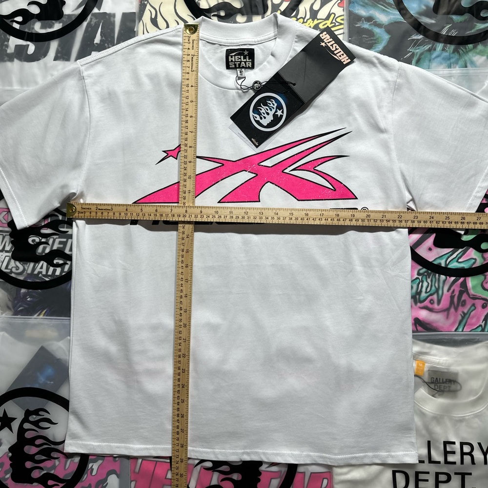 Hellstar Sport Logo T-shirt ‘White’ - Picture 2 of 7